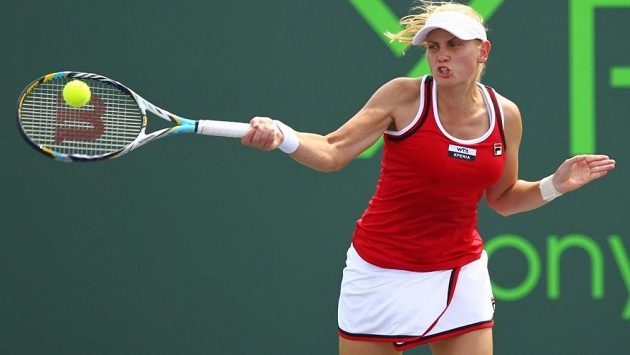 Jelena Dokičová na pět let starém snímku na turnaji v Key Biscayne. Jelena Dokičová na pět let starém snímku na turnaji v Key Biscayne.