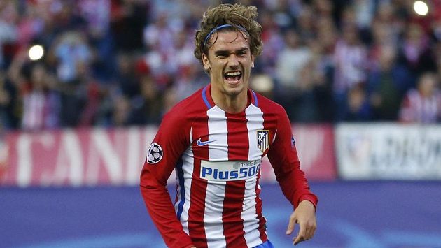 Antoine Griezmann z Atlétika Madrid. Antoine Griezmann z Atlétika Madrid.