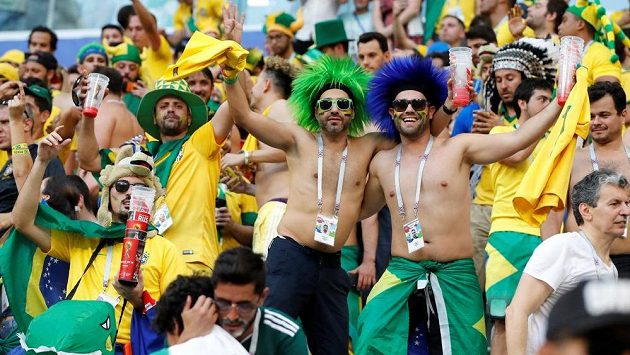 Fanoušci Brazílie na svůj národní tým ani po neúspěchu na mistrovství světa nezanevřeli Fanoušci Brazílie na svůj národní tým ani po neúspěchu na mistrovství světa nezanevřeli