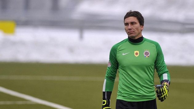 Fotbalový brankář Marek Čech Fotbalový brankář Marek Čech