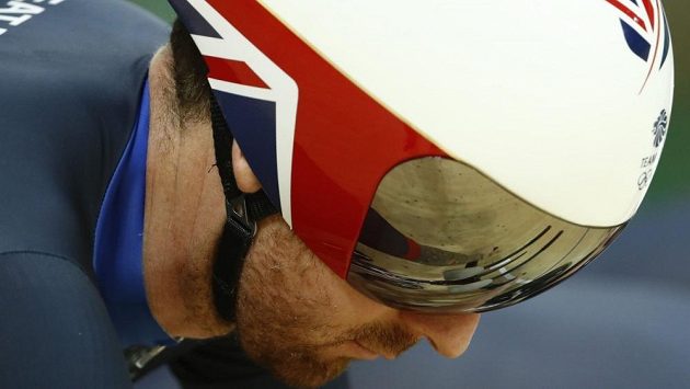 Britský cyklista Bradley Wiggins. Britský cyklista Bradley Wiggins.