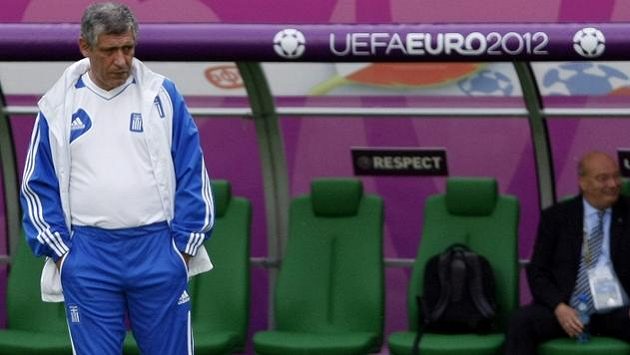 Trenér fotbalistů Řecka Fernando Santos Trenér fotbalistů Řecka Fernando Santos