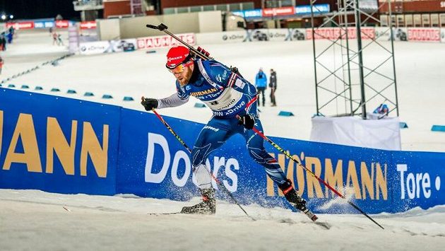 Michal Šlesingr v Östersundu. Michal Šlesingr v Östersundu.