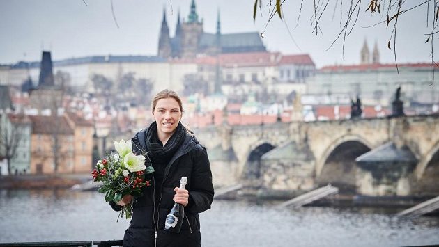 Eliška Krupnová, nejlepší florbalistka světa za rok 2020. Eliška Krupnová, nejlepší florbalistka světa za rok 2020.