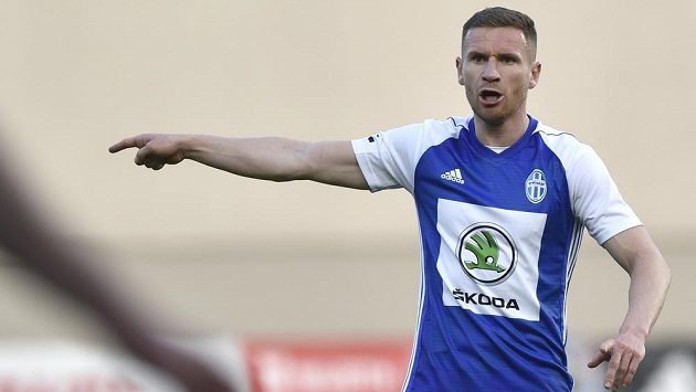 Muris Mešanovič z Mladé Boleslavi v akci během utkání nejvyšší soutěže fotbalistů. Muris Mešanovič z Mladé Boleslavi v akci během utkání nejvyšší soutěže fotbalistů.