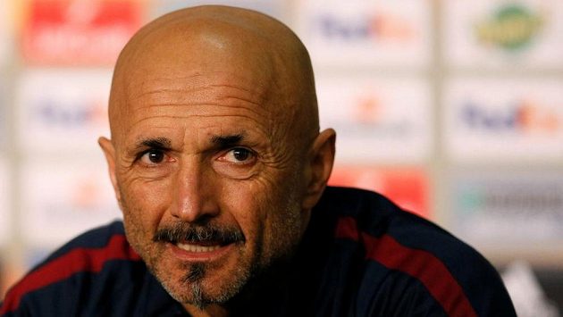 Trenér Luciano Spalletti. Trenér Luciano Spalletti.