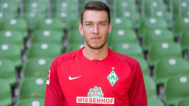 Jiří Pavlenka v dresu Werderu Brémy. Jiří Pavlenka v dresu Werderu Brémy.