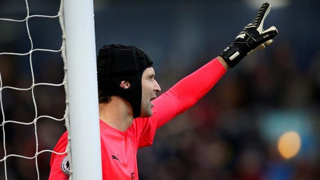 Brankář Arsenalu Petr Čech. Brankář Arsenalu Petr Čech.