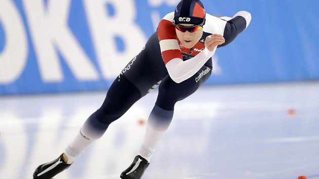 Česká rychlobruslařka Karolína Erbanová. Česká rychlobruslařka Karolína Erbanová.
