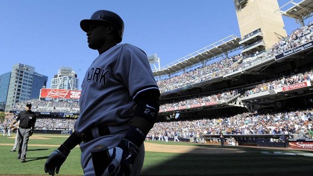 Stadión Petco Park v San Diegu je domácím stánkem baseballistů Padres. Stadión Petco Park v San Diegu je domácím stánkem baseballistů Padres.