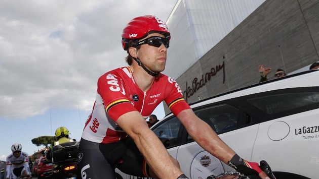 Belgický cyklista Jens Debusschere Belgický cyklista Jens Debusschere
