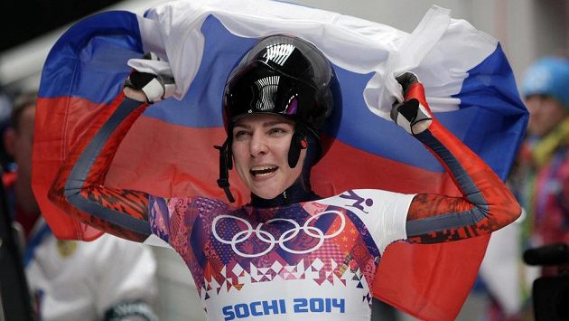 Ruská skeletonistka Jelena Nikitinová, jedna z hříšnic v dopingové kauze. Ruská skeletonistka Jelena Nikitinová, jedna z hříšnic v dopingové kauze.
