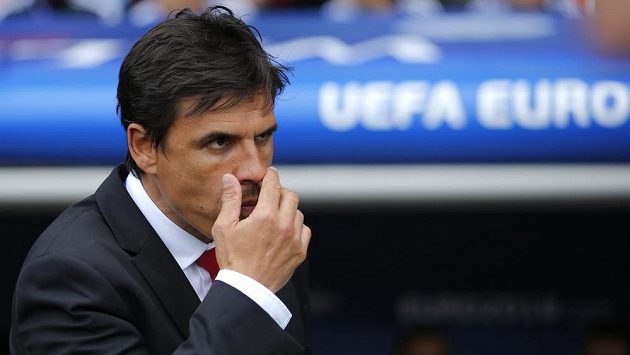 Hlavní trenér fotbalistů Walesu Chris Coleman. Hlavní trenér fotbalistů Walesu Chris Coleman.
