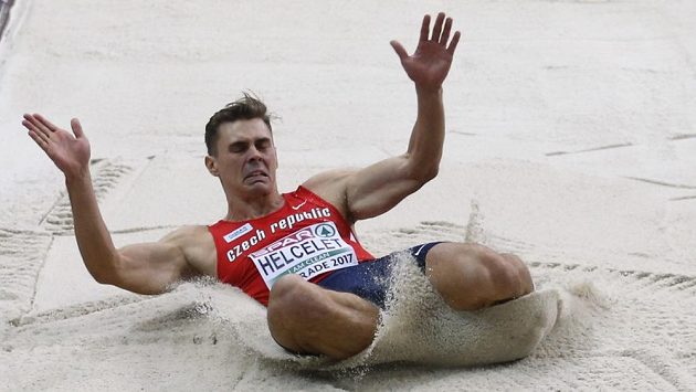 Adam Sebastian Helcelet skočil v dálce 741 cm. Adam Sebastian Helcelet skočil v dálce 741 cm.