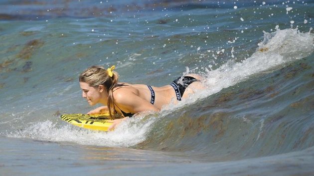 Eugenie Bouchardová vyrazila do Miami. Eugenie Bouchardová vyrazila do Miami.