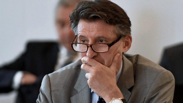 Šéf IAAF Sebastian Coe na zasedání olympijského výboru. Šéf IAAF Sebastian Coe na zasedání olympijského výboru.