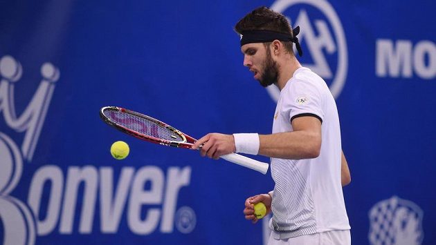 Jiří Veselý hájil ve finále extraligy tenistů barvy Prostějova. Jiří Veselý hájil ve finále extraligy tenistů barvy Prostějova.