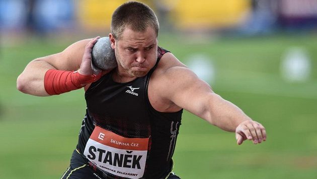 Koulař Tomáš Staněk. Koulař Tomáš Staněk.