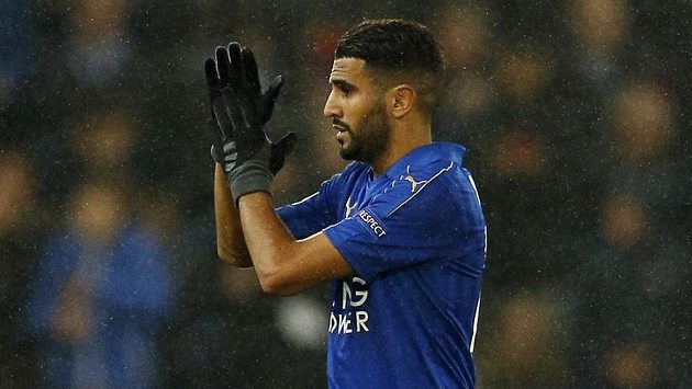 Záložník Rijád Mahriz zařídil výhru Leicesteru nad Kodaní. Záložník Rijád Mahriz zařídil výhru Leicesteru nad Kodaní.