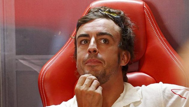 Pilot F1 Alonso. Pilot F1 Alonso.