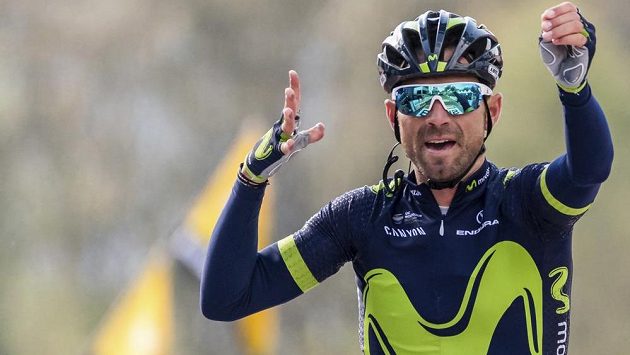 Španělský cyklista Alejandro Valverde vyhrál počtvrté v řadě závod Valonský šíp. Španělský cyklista Alejandro Valverde vyhrál počtvrté v řadě závod Valonský šíp.