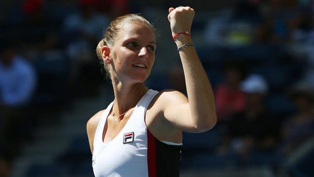 Karolína Plíšková je poprvé v kariéře v semifinále grandslamu! Karolína Plíšková je poprvé v kariéře v semifinále grandslamu!