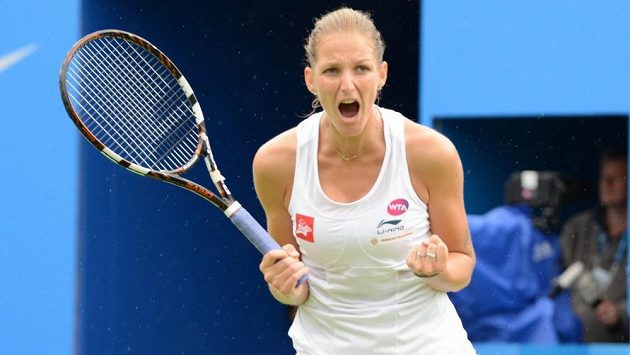 Karolína Plíšková má důvod k radosti - poprvé v kariéře bude v elitní desítce tenisového žebříčku WTA. Karolína Plíšková má důvod k radosti - poprvé v kariéře bude v elitní desítce tenisového žebříčku WTA.