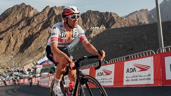 Cyklista Richeze po vyléčení nákazy opustil nemocnici Cyklista Richeze po vyléčení nákazy opustil nemocnici