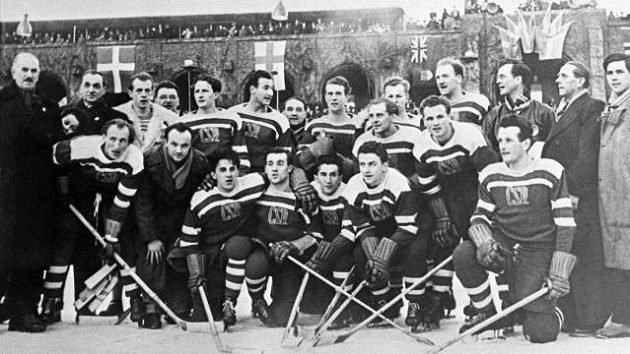 Hokejoví mistří světa z roku 1949 Hokejoví mistří světa z roku 1949