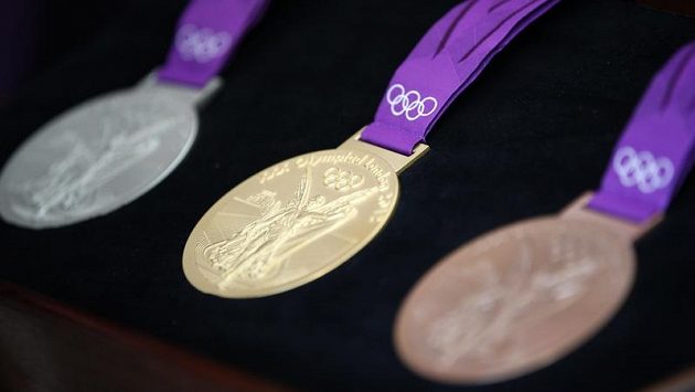 Kolekce olympijských medailí z her v Londýně Kolekce olympijských medailí z her v Londýně