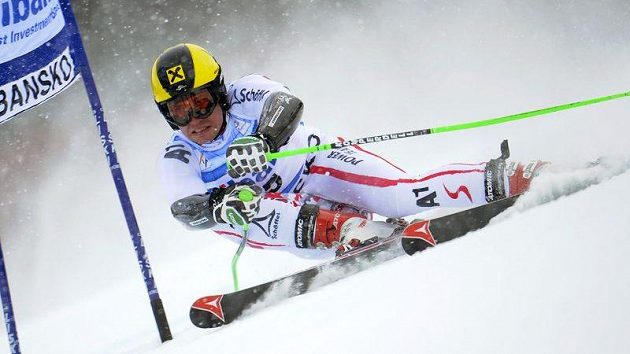 Rakouský lyžař Marcel Hirscher Rakouský lyžař Marcel Hirscher