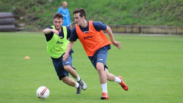 Ústečtí fotbalisté v přípravě. Ústečtí fotbalisté v přípravě.