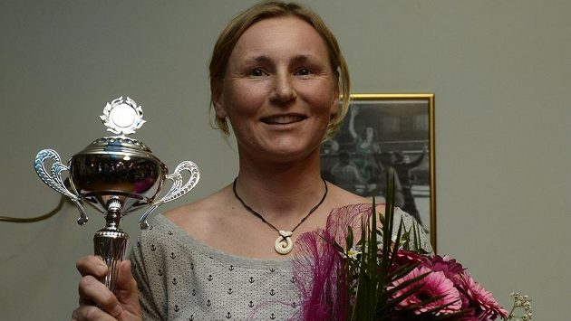 Jachtařka Veronika Kozelská-Fenclová. Jachtařka Veronika Kozelská-Fenclová.