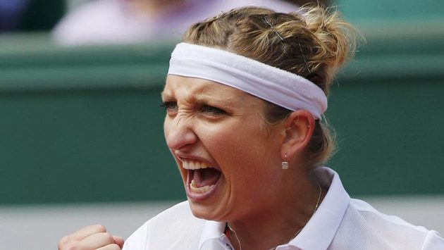 Švýcarka Timea Bacsinszká letos na French Open září. Švýcarka Timea Bacsinszká letos na French Open září.