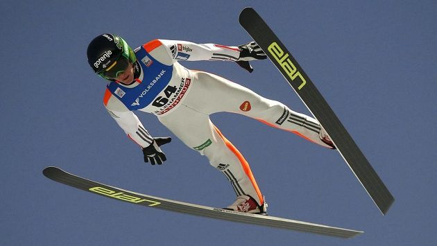 Slovinský skokan Peter Prevc. Slovinský skokan Peter Prevc.