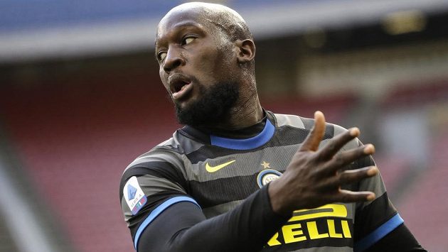Útočný tank Interu Milán Romelu Lukaku. Útočný tank Interu Milán Romelu Lukaku.