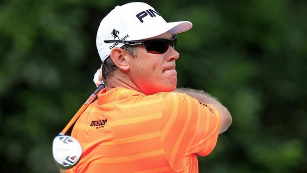 Lee Westwood.) Lee Westwood.)