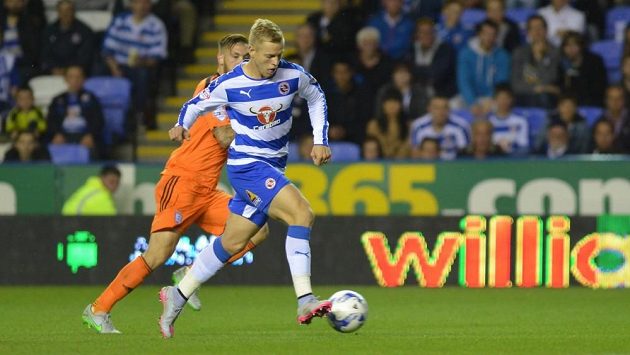 Matěj Vydra v dresu Readingu Matěj Vydra v dresu Readingu
