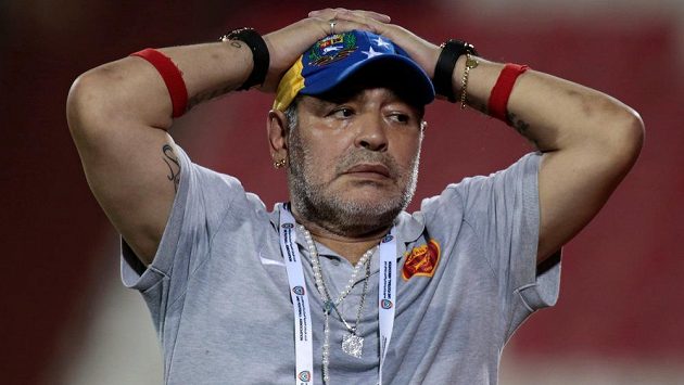 Diego Maradona bude šéfovat běloruskému klubu Dinamo Brest Diego Maradona bude šéfovat běloruskému klubu Dinamo Brest