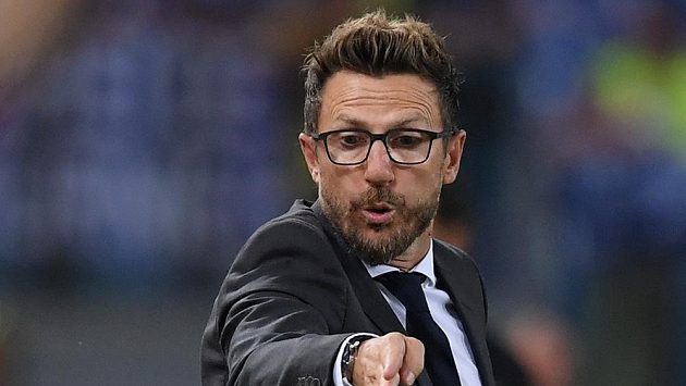 Kouč AS Řím Eusebio Di Francesco. Kouč AS Řím Eusebio Di Francesco.