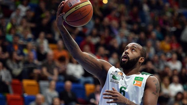 Darius Washington z týmu Mazáků v Utkání hvězd Národní basketbalové ligy. Darius Washington z týmu Mazáků v Utkání hvězd Národní basketbalové ligy.