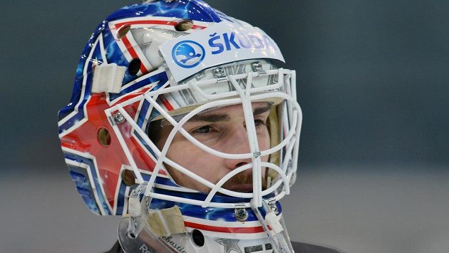 Brankář Alexander Salák Brankář Alexander Salák