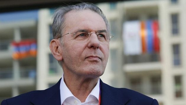 Šéf MOV Jacques Rogge Šéf MOV Jacques Rogge