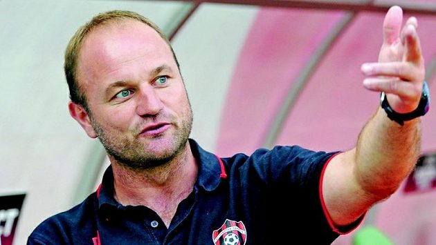 Kouč fotbalistů Trnavy Pavel Hoftych - ilustrační foto. Kouč fotbalistů Trnavy Pavel Hoftych - ilustrační foto.