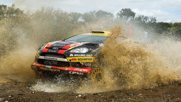 Martin Prokop s Fordem Fiesta WRC. Martin Prokop s Fordem Fiesta WRC.