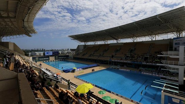 Maria Lank Aquatic center, jedno z dějišť srpnových OH. Maria Lank Aquatic center, jedno z dějišť srpnových OH.