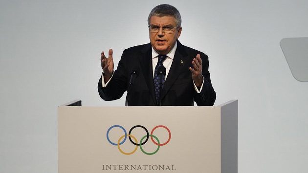 Předseda Mezinárodního olympijského výboru Thomas Bach. Předseda Mezinárodního olympijského výboru Thomas Bach.