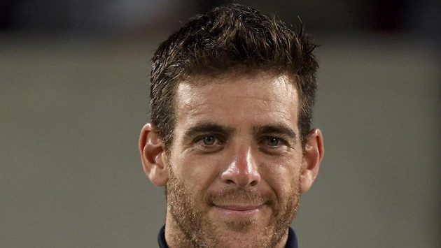 Juan Martín del Potro se stříbrnou medailí. Juan Martín del Potro se stříbrnou medailí.