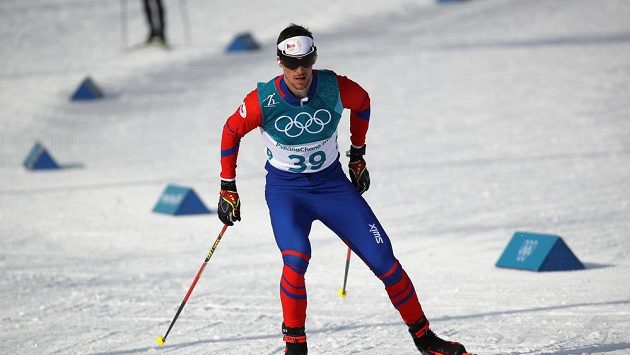 Český běžec na lyžích Martin Jakš na olympiádě v Koreji. Český běžec na lyžích Martin Jakš na olympiádě v Koreji.