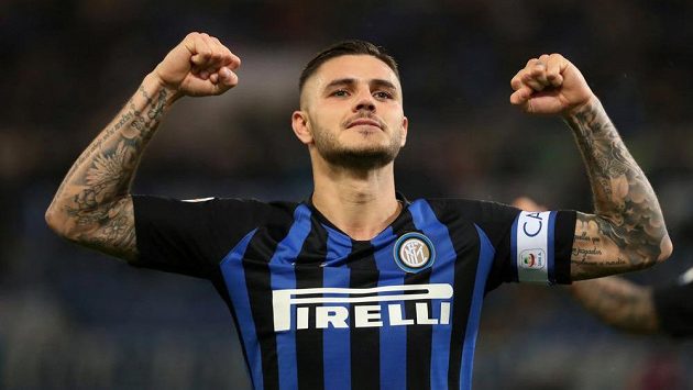 Kapitán Interu Milán Mauro Icardi. Kapitán Interu Milán Mauro Icardi.